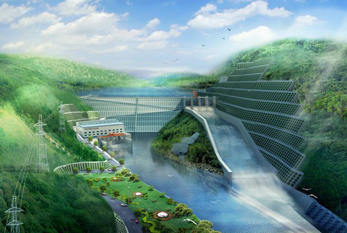 揭西老挝南塔河1号水电站项目
